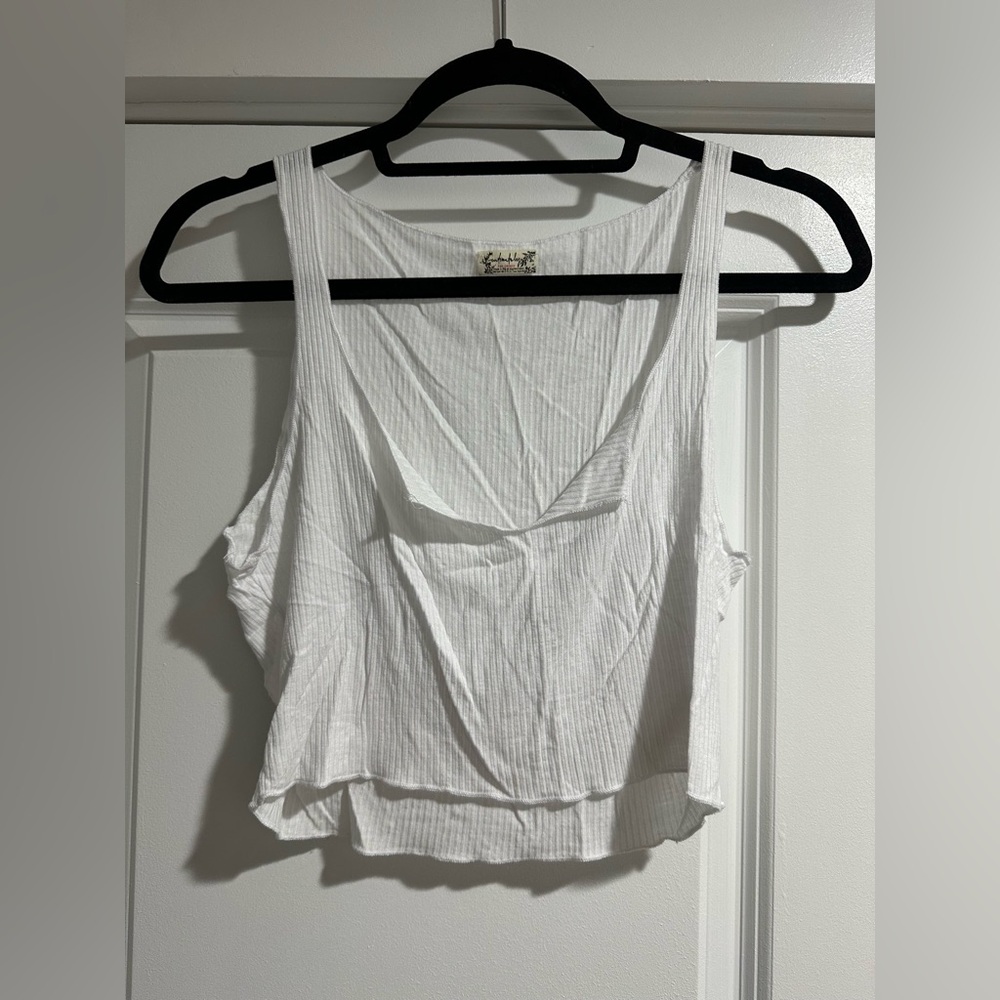 Free People White Tank